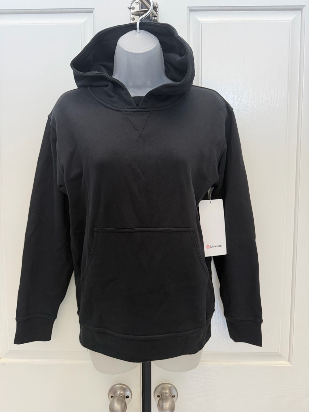Lululemon All Yours Black Pullover Hoodie Sz 4